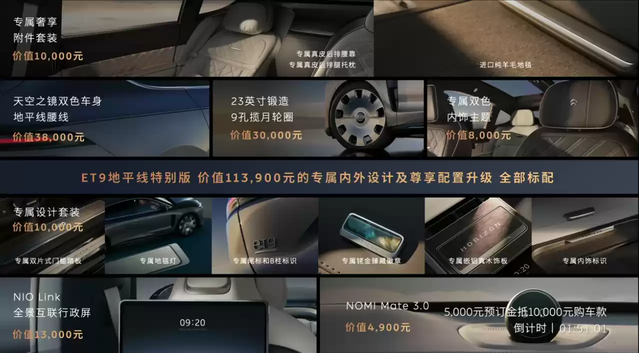 蔚来旗舰轿车