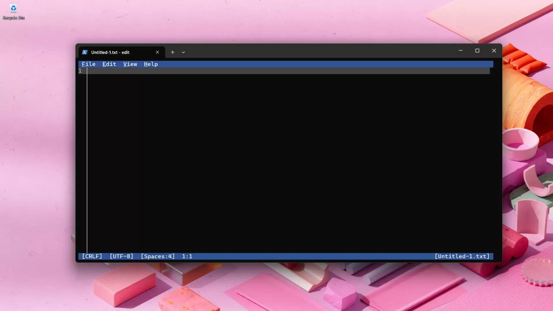 微软官宣未来 Win11 将预装命令行编辑器 Edit