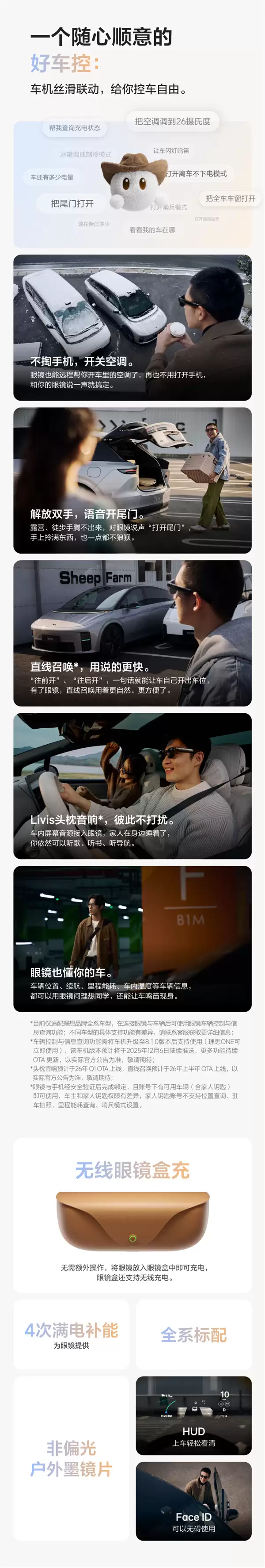 全系蔡司镜片 一图读懂理想Livis：可能是迄今最好用的AI眼镜！