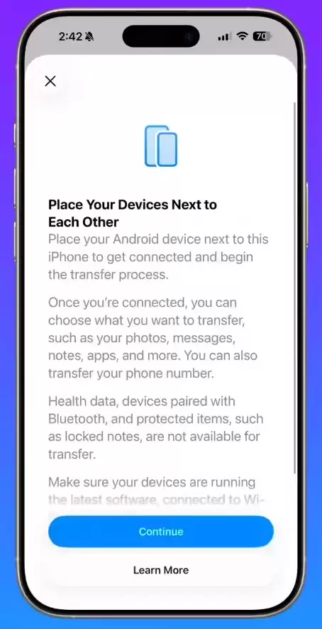 打破生态壁垒:iOS 26.3支持iPhone数据直传安卓,且通知可转第三方穿戴设备 打破生态壁垒:iOS 26.3支持iPhone数据直传安卓,且通知可转第三方穿戴设备