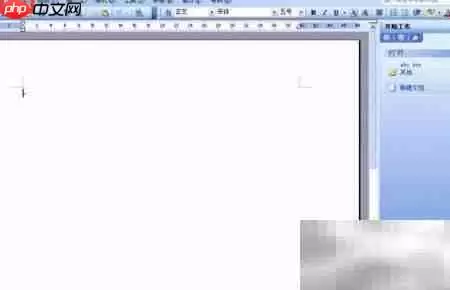 Word 2003菜单栏功能解析