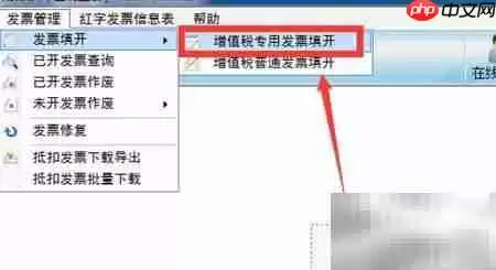 发票软件无开票权限？