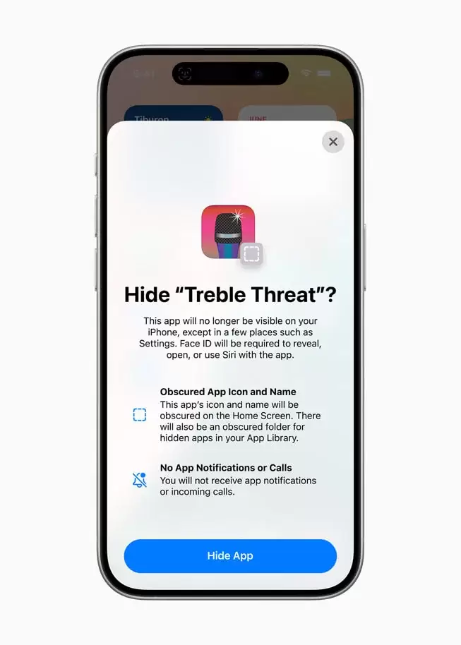iPhone要藏App,先锁定再隐藏