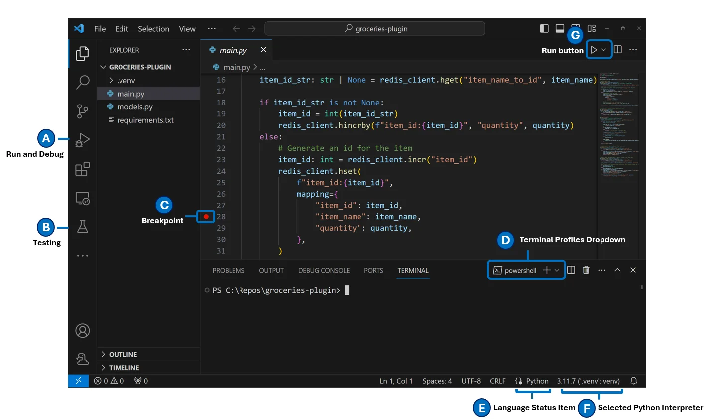展示VS Code与PyCharm并排运行Python项目的真实开发界面，通过代码编辑、项目目录、运行窗口和调试面板直观体现两者定位差异。